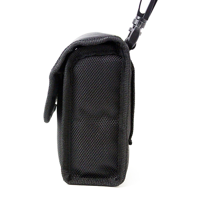 Golf Rangefinder Nylon Pouch Waist Bag, Range Finder Protector Carrying Case with Clip, Universal Laser Rangefinder Storage Bag