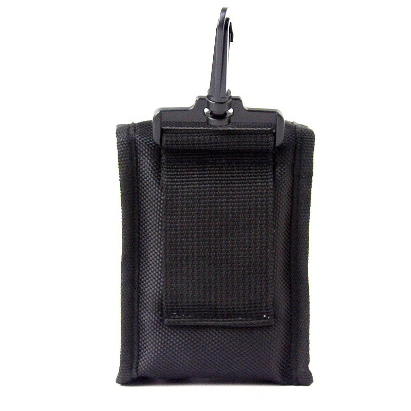 Golf Rangefinder Nylon Pouch Waist Bag, Range Finder Protector Carrying Case with Clip, Universal Laser Rangefinder Storage Bag