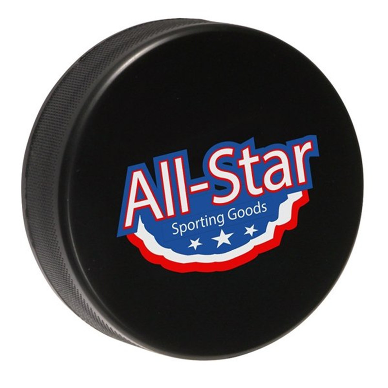 High-Grade Rubber Ice Hockey Pucks, Official Regulation Weight & Size for Practicing and Classic Trainin
