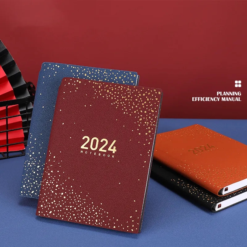 2024 Weekly Monthly Daily Planners Notebook Agenda Journal - A5