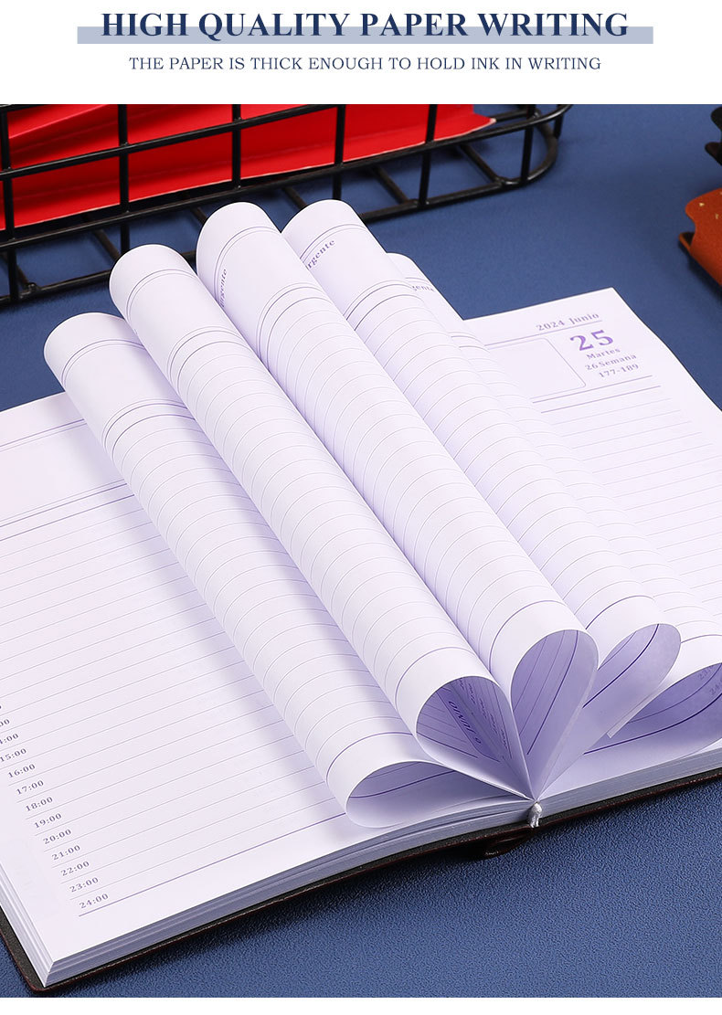 2024 Weekly Monthly Daily Planners Notebook Agenda Journal - A5