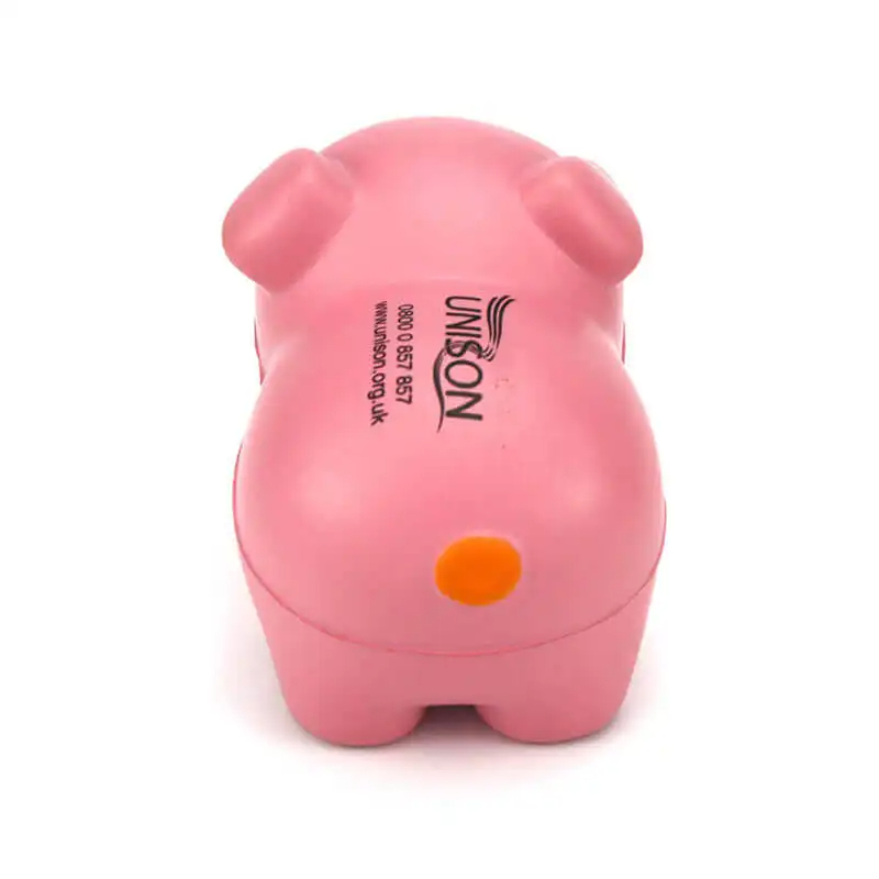 Mini Foam Cute Pig Shape Stress Reliever Ball, Squeeze Piggy Pressure Reliever Toys, Squish Stress Relief for Kid Adult