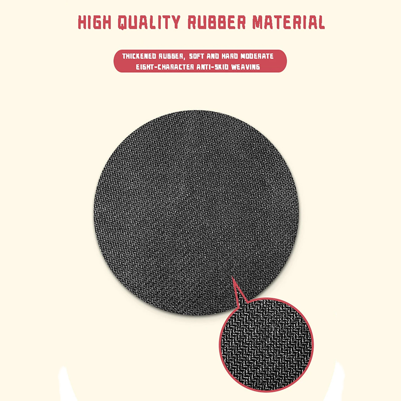 Round Rubber Mouse Pad, Small Gaming Pads With Non-Slip Rubber Base For Computer Laptop PC Home Office