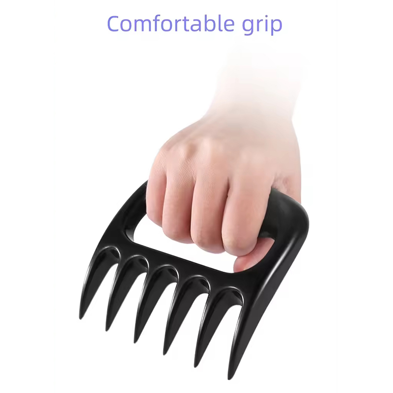 Plastic BBQ Meat Shredder Claws, Bear Meat Paws Barbecue Tools for Shredding, BBQ Grill Accessories for Kitchen Cooking Gifts