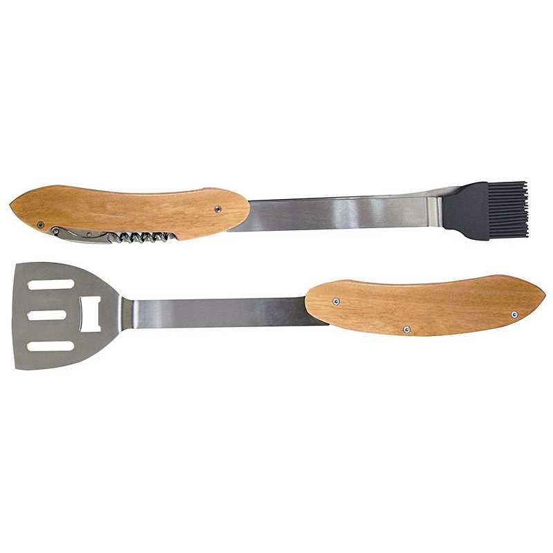 5-in-1 BBQ Multi-Tool, Foldable & Portable Grill Tools Set for Cooking, BBQ Grilling and Camping