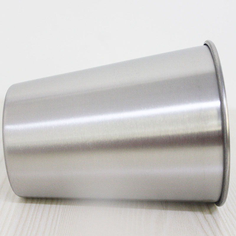 16oz Stainless Steel Beer Cup, Stackable & Unbreakable Metal Pint Cup Drinking Tumbler