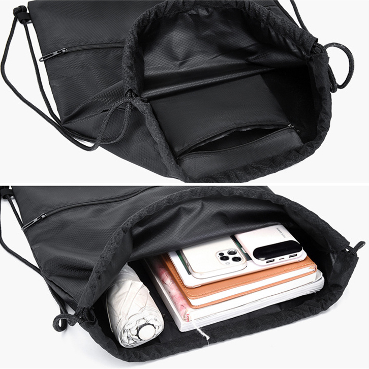 80gsm Non-Woven Polypropylene Drawstring Sports Backpack