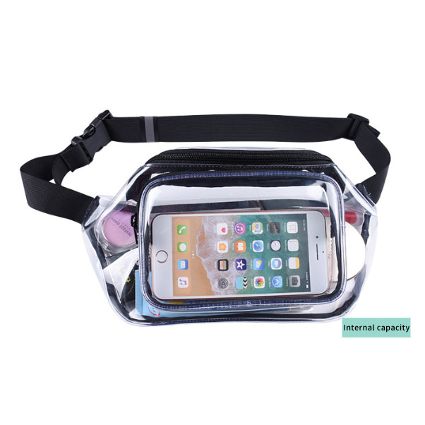 PVC Transparent Sports Waist Pack Bag