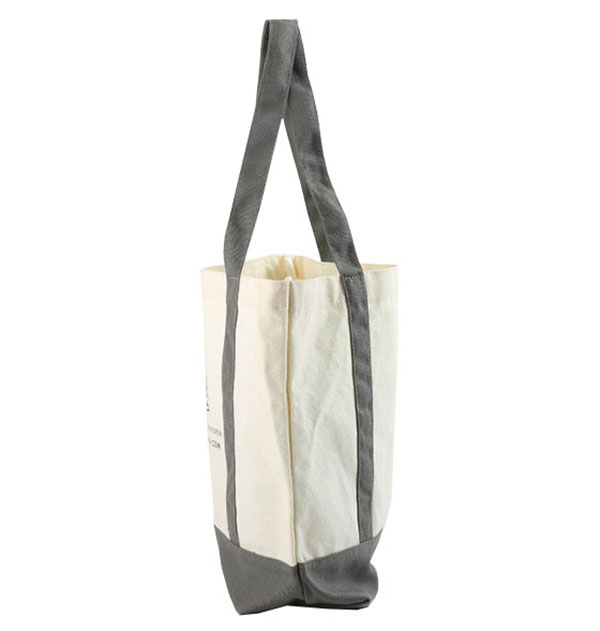 Reinforced Heavy-duty Cotton Canvas Boat Tote Bag For Beach, Grocery Shopping, Travel