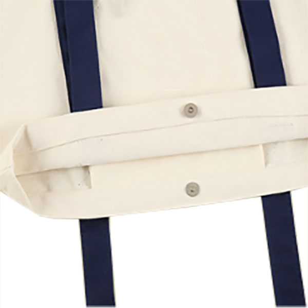 Reinforced Heavy-duty Cotton Canvas Boat Tote Bag For Beach, Grocery Shopping, Travel