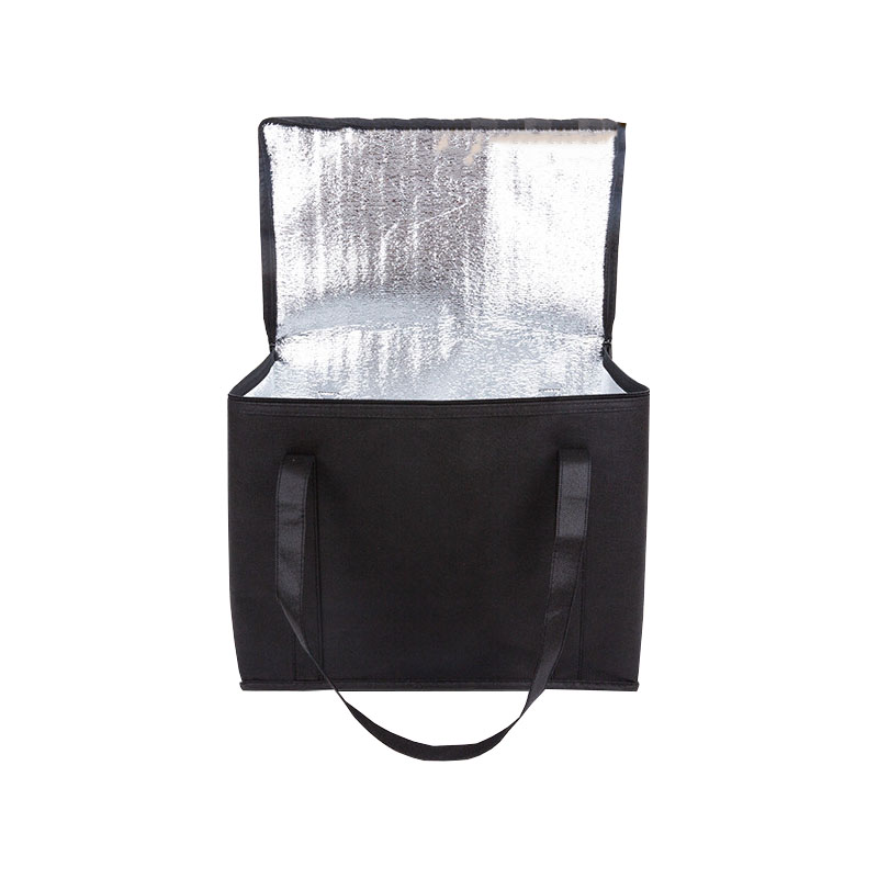 Large Non-woven Bento Aluminum Foil Thermal Insulation Bag Large Capacity Insulated Cooler Bag Keeps Your Food/Thdrink Cold Or Hot