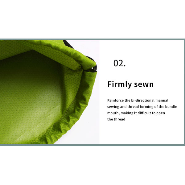 600D Polyester Waterproof Shoulder Pull Rope Sports Training Bag 13