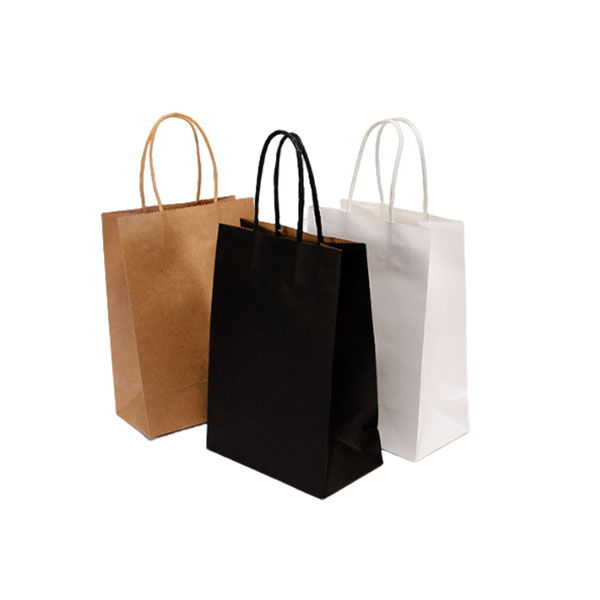 Kraft Paper Board Gift Packaging Bag Shopping Tote Bag