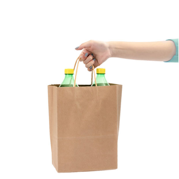Kraft Paper Board Gift Packaging Bag Shopping Tote Bag