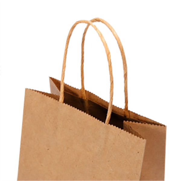 Kraft Paper Board Gift Packaging Bag Shopping Tote Bag