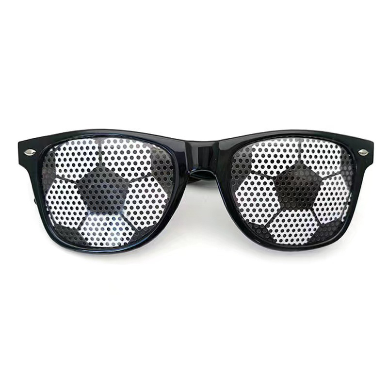 Fan Party Pinhole Sticker Sun Glasses