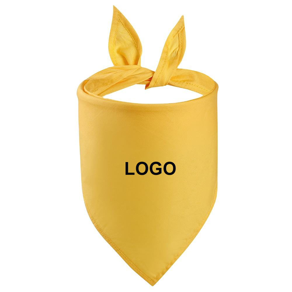 Double-Sided Pet Triangle Scarf Double-Layer Dog Bandanna Pet Neckerchief