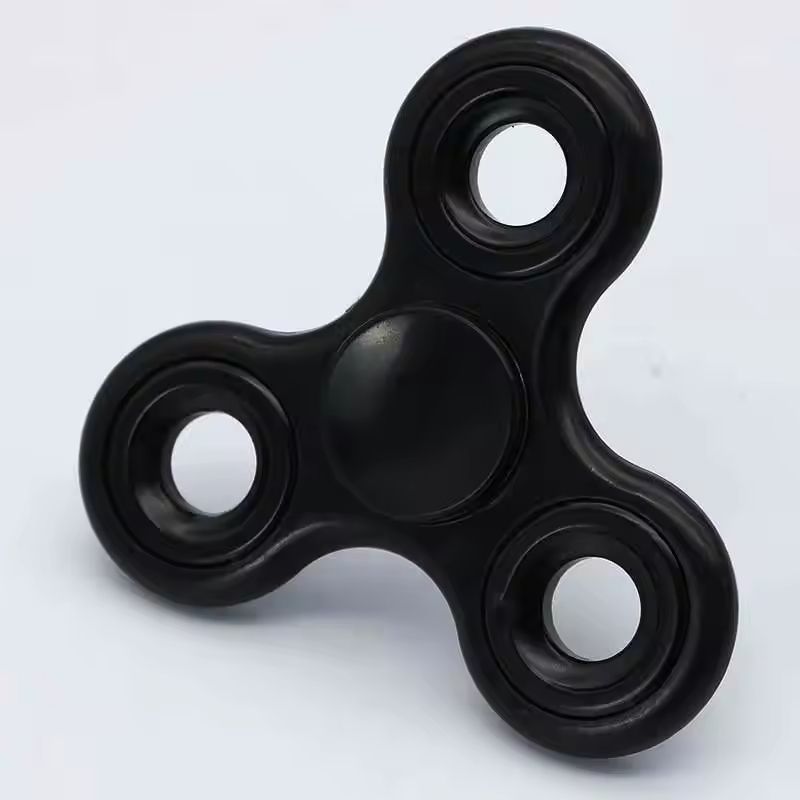 Custom Logo 2.95'' Plastic Fidget Spinner - Stress Relief Toy for Focus, Anxiety, ADHD & Autism