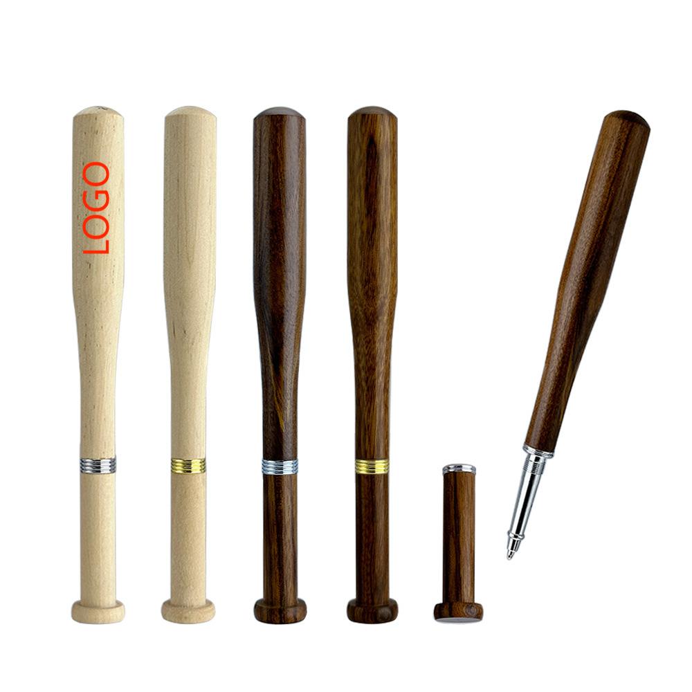 5.5 Inch Mini Baseball Bat-shaped Pen With Smooth Writing Performance