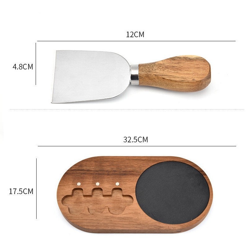 Cheese Cutting Board Kit - Bamboo