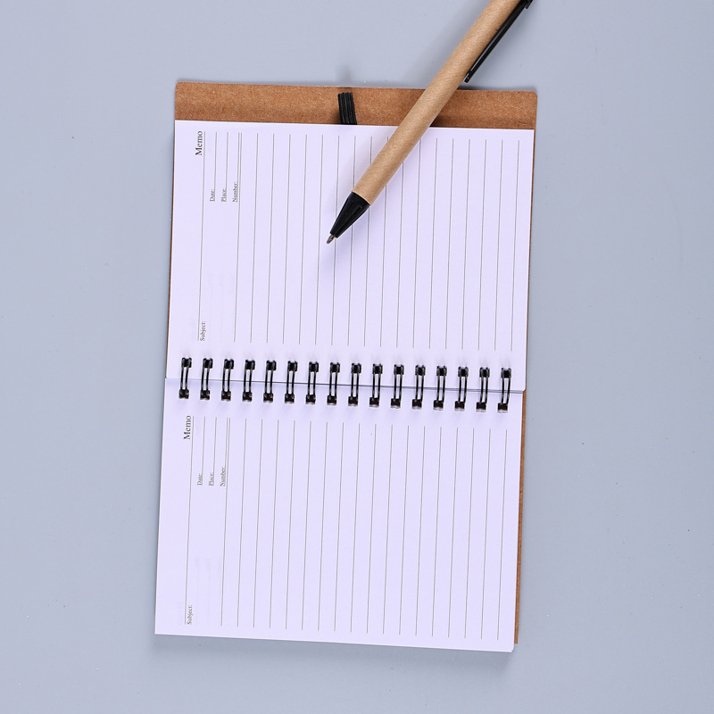 Spiral Note Pad with Pen Combo 4.64