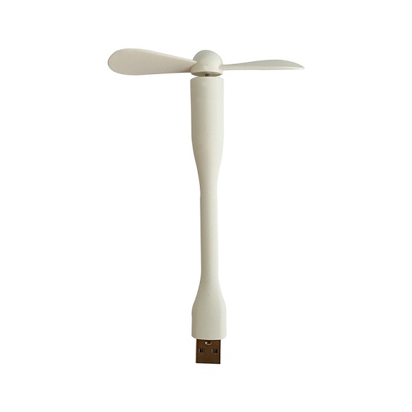 Mini Portable USB Pocket Fan, Soft Silicone Build, Compact Design