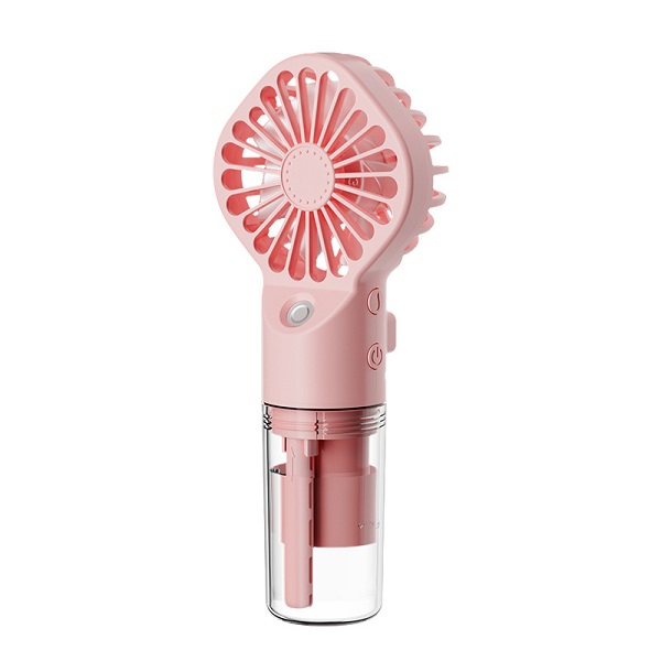 Handheld Portable Cooling Fan Features a Built-in Mist Spray for Extra Cooling, Size: 6.3