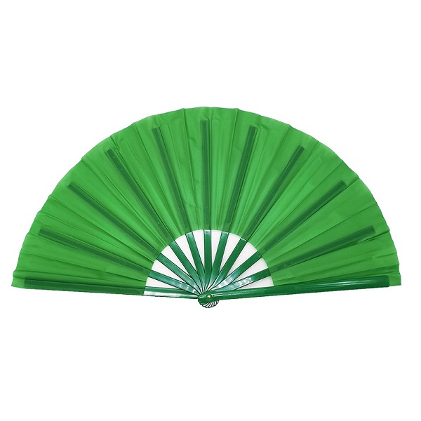 Polyester Folding Plastic Fan, Size: 13.2