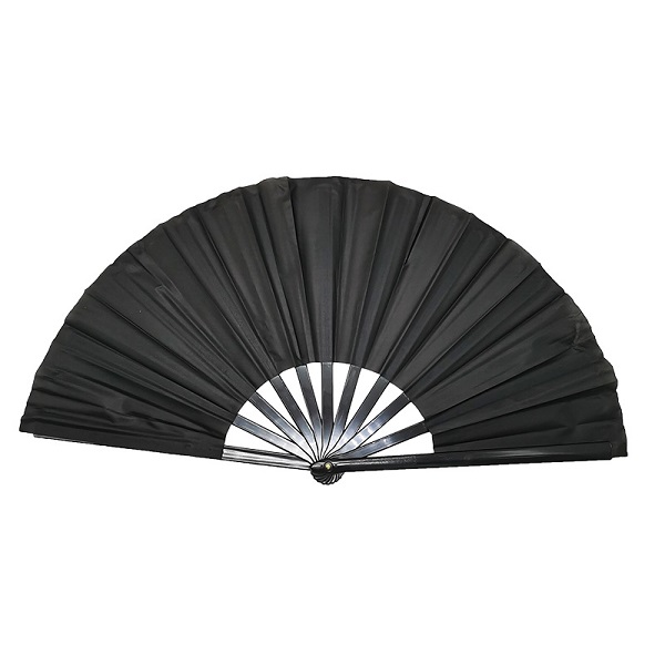 Polyester Folding Plastic Fan, Size: 13.2