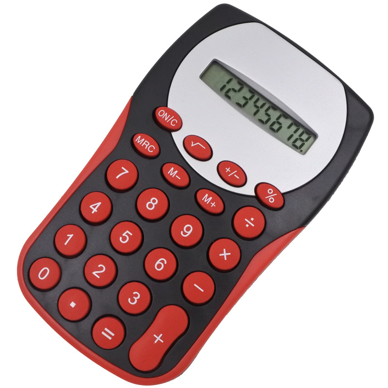 Compact 8 Digits Electronic Calculator