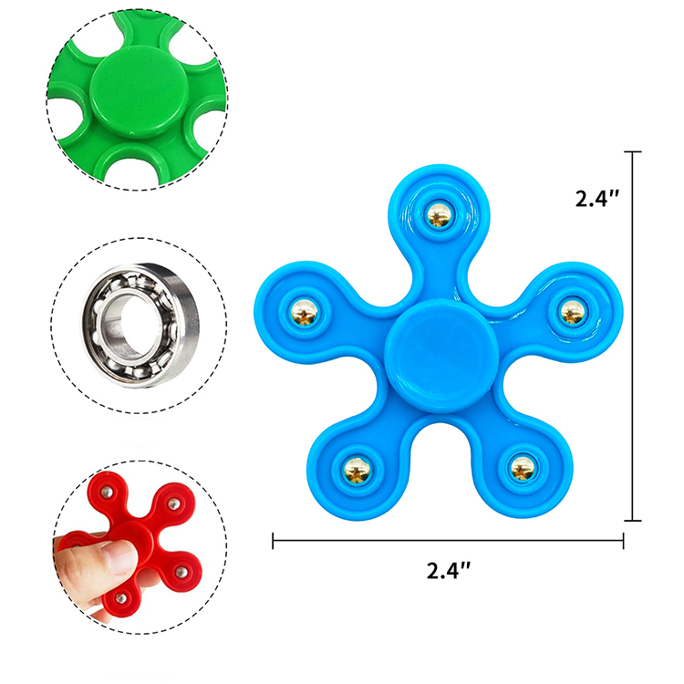 Plum Blossom Fidget Spinner (2.4