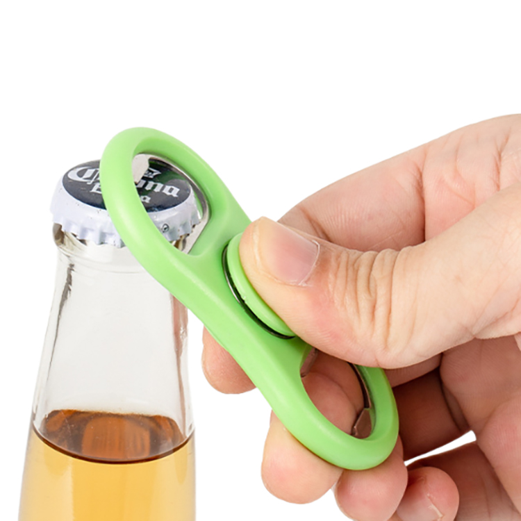 Stainless Steel Two-in-one Fidget Spinner Bottle Opener