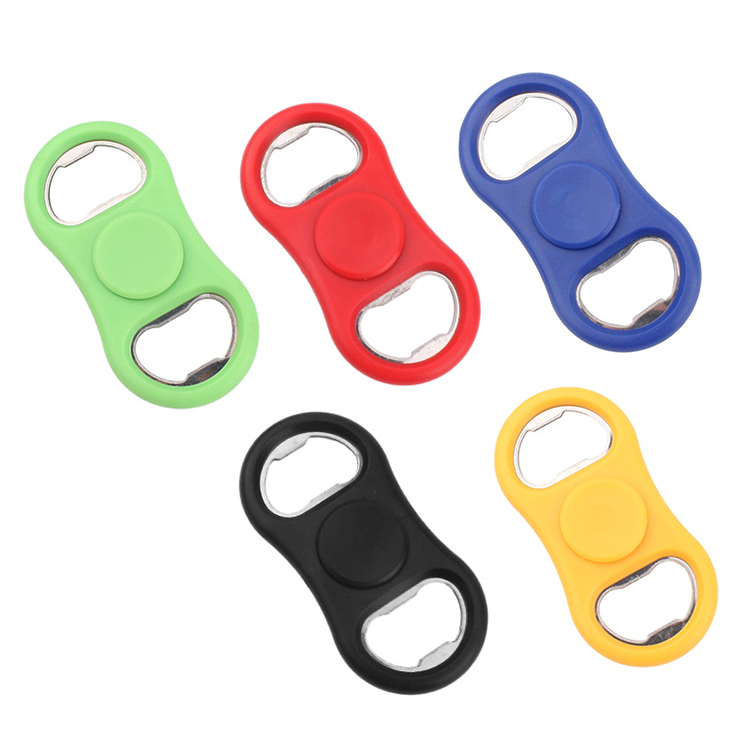 Stainless Steel Two-in-one Fidget Spinner Bottle Opener