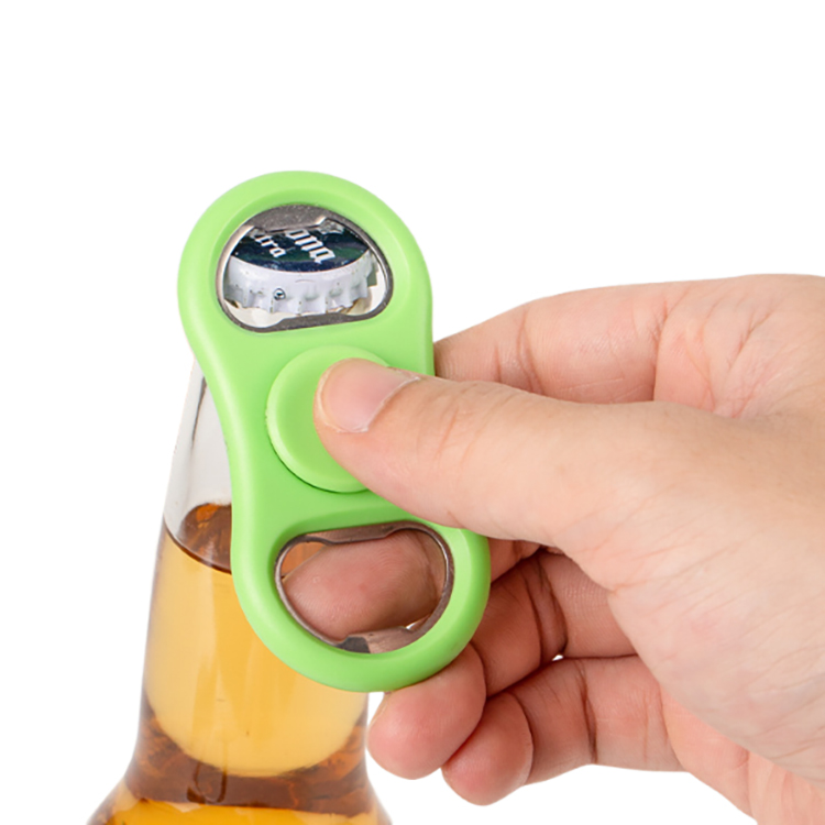 Stainless Steel Two-in-one Fidget Spinner Bottle Opener
