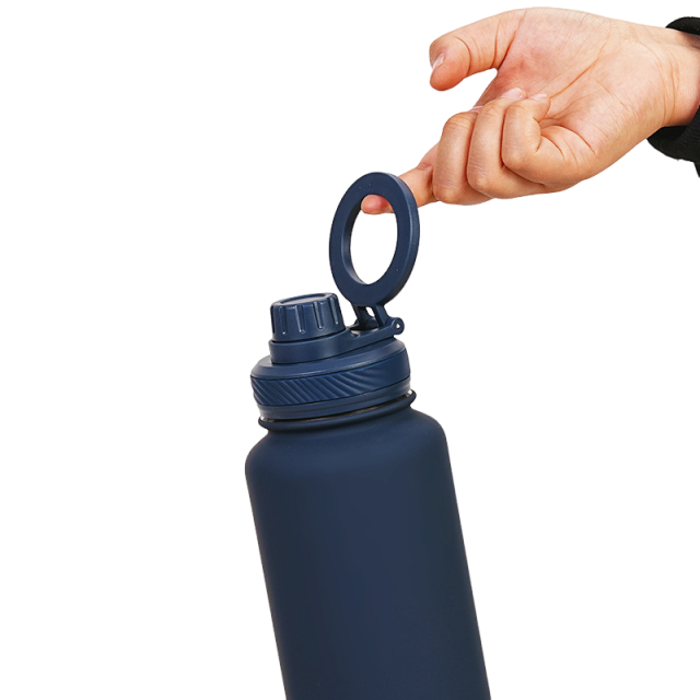 34oz Large Magnetic Phone Holder Tumbler