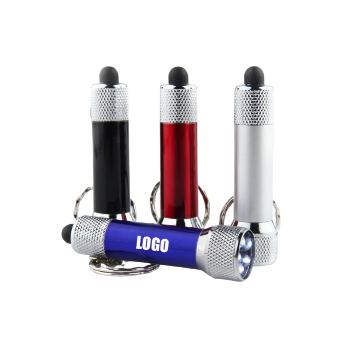 Mini Night Illumination Flashlight Keychain