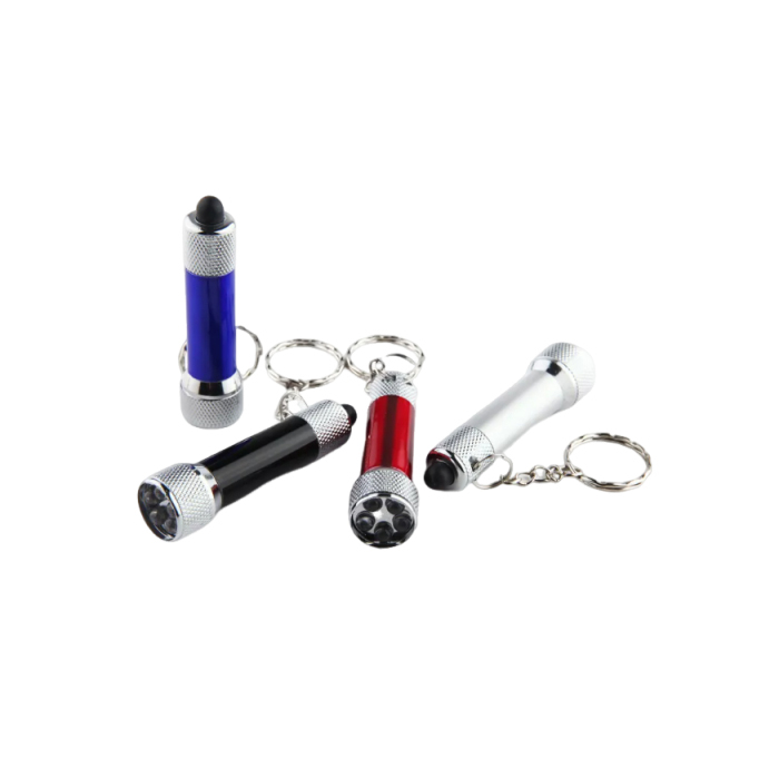Mini Night Illumination Flashlight Keychain