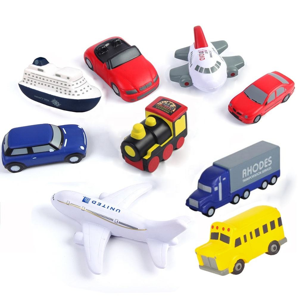 Custom Shape Foam Truck Stress Reliever -- PU Stress Ball Squeeze Toy for Promotions & Giveaways