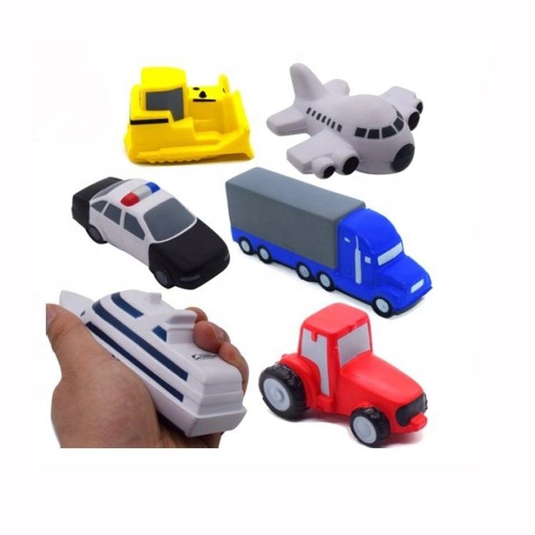Custom Shape Foam Truck Stress Reliever -- PU Stress Ball Squeeze Toy for Promotions & Giveaways