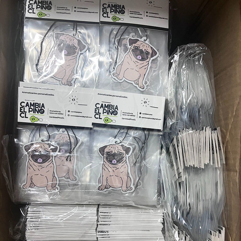 Custom Shape Car Air Fresheners - Affordable Promotional Giveaway with Long-Lasting Fragrance