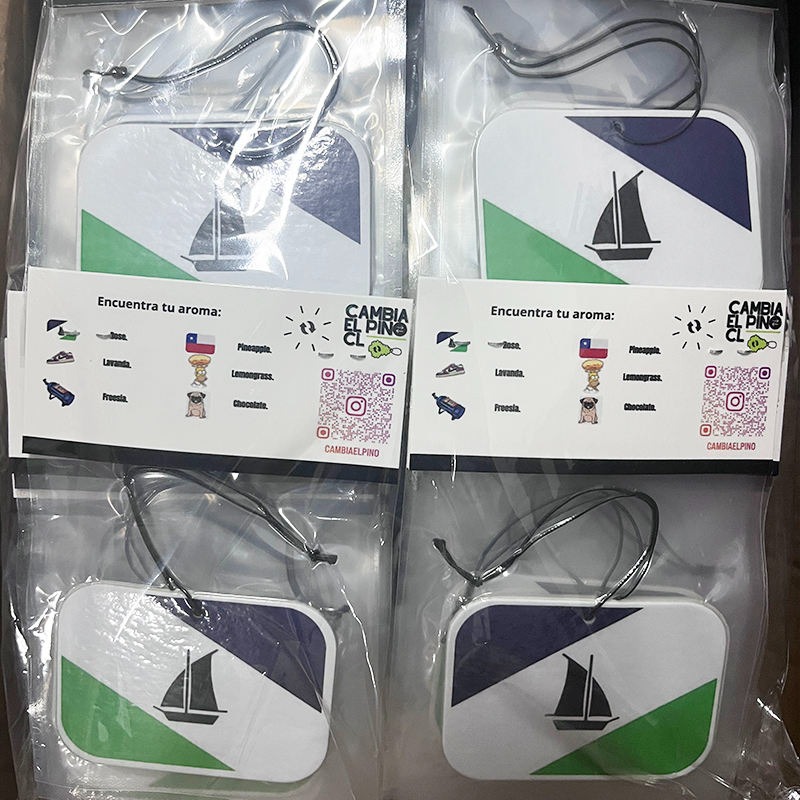 Custom Shape Car Air Fresheners - Affordable Promotional Giveaway with Long-Lasting Fragrance