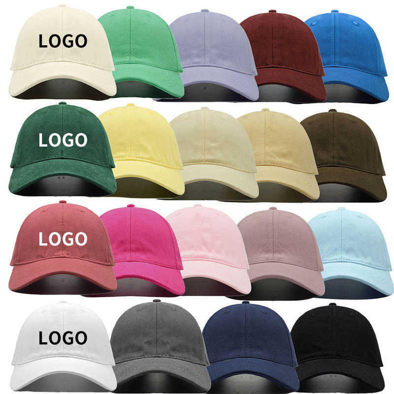 Premium Heavy-Duty Unisex Polyester Baseball Cap - Durable, Wrinkle-Resistant Solid Color Sports Hat, One Size Fits Most