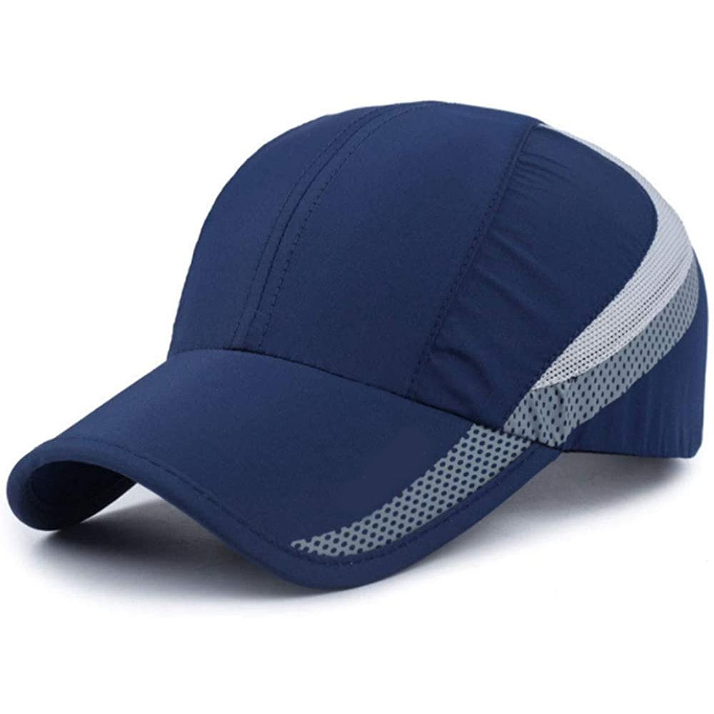 Unisex Lightweight Breathable Mesh Sports Baseball Cap with Sweat-Wicking & Quick-Dry Performance for Outdoor Activities
