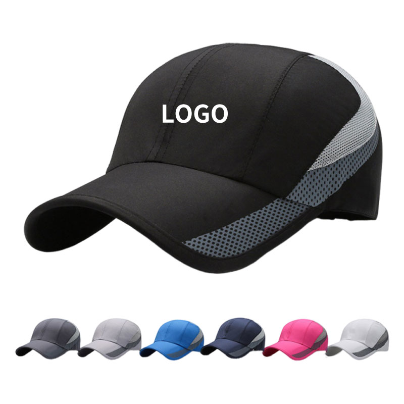 Unisex Lightweight Breathable Mesh Sports Baseball Cap with Sweat-Wicking & Quick-Dry Performance for Outdoor Activities