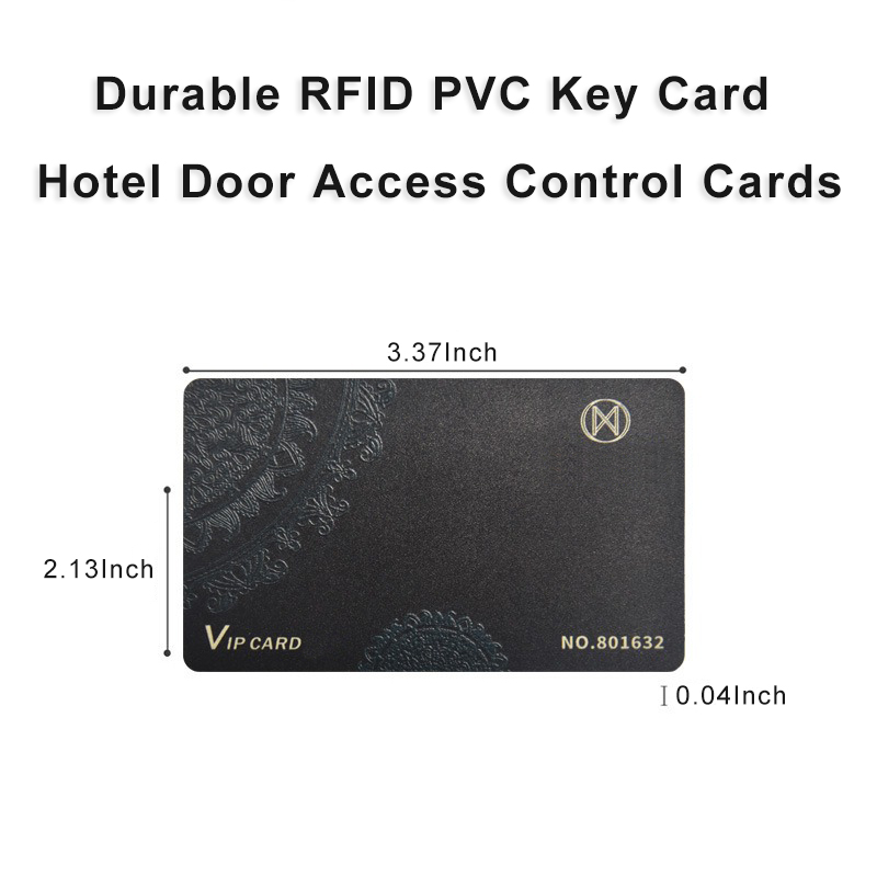 RFID PVC Key Card with fast, stable performance, Durable Access Control Card for Hotels, Apartments & Smart Entry Systems