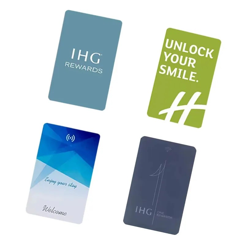 RFID PVC Key Card with fast, stable performance, Durable Access Control Card for Hotels, Apartments & Smart Entry Systems
