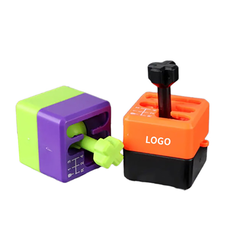 Mini Manual Gear Shift Fidget Keychain, Stress Relief Fidget Toy, Compact Portable Gear Shifter Toy for Anxiety ADHD Autism Focus