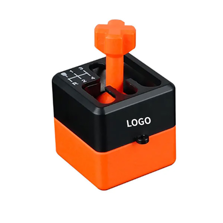 Mini Manual Gear Shift Fidget Keychain, Stress Relief Fidget Toy, Compact Portable Gear Shifter Toy for Anxiety ADHD Autism Focus