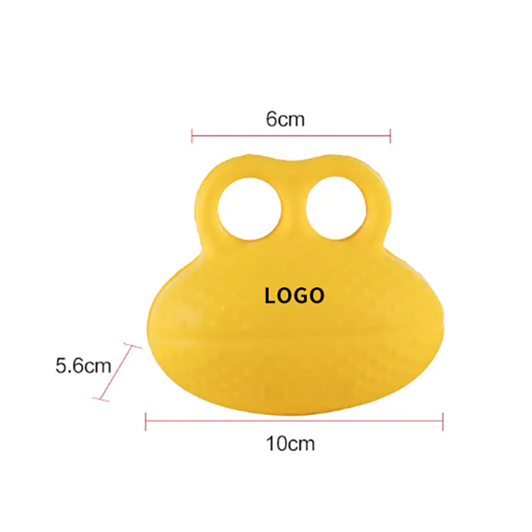 Finger Loop Stress Relief Ball Hand Grip Strengthener, Textured Elastic Squeeze Massage Ball