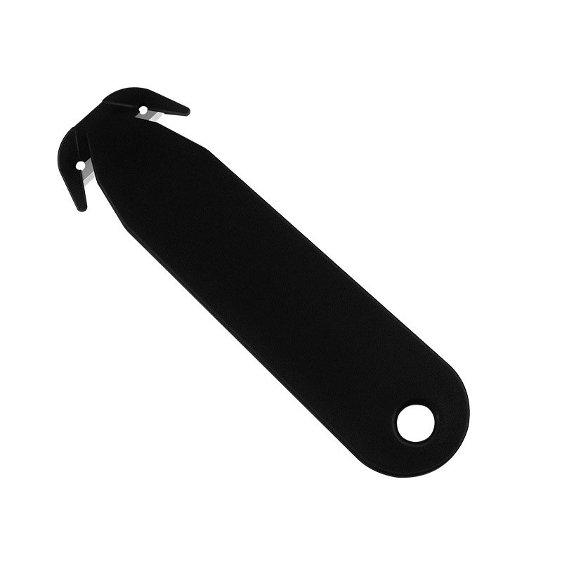Lightweight Ultra-thin Slim Double-edged Plastic Letter Opener With Hanging Hole for Convenient Carrying.